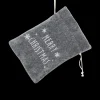 Discount Christmas Forever GIFT SACK GRAY FELT 6″ X 8″ W/ MERRY CHRISTMAS EMBROIDERY