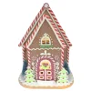 Sale Christmas Forever GINGERBREAD HOUSE W/ LED (YELLOW) 9.3″ CLAY DOUGH