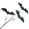 Sale Christmas Forever HALLOWEEN SPRAY 3xBAT 28″ BLACK GLITTER