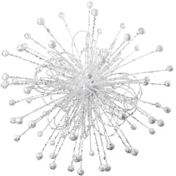 Sale Christmas Forever HANGING STARBURST 16″ W/ WHITE GLTR