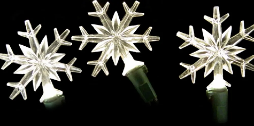 Sale Christmas Forever LIGHT LED I/D SNOWFLAKE 25L WARM WHITE