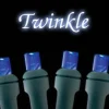 Hot Christmas Forever LIGHT LED O/D CONICAL 70L BLUE TWINKLE