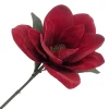 Outlet Christmas Forever MAGNOLIA STEM RED 9″ DLX VELVET HEAD W/ 30″ STEM