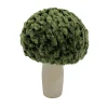 Sale Christmas Forever MUSHROOM WOODEN BODY|FABRIC CAP GREEN/NATURAL 3.5″ GLITTER/FROSTED