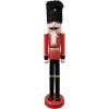 Online Christmas Forever NUTCRACKER WOODEN STANDING 24″ LONDON SOLDIER FUR HAT