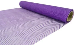 Discount Christmas Forever ORGANZA 14″ X 5 M PURPLE GLITTER