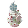 Christmas Forever ORN CANDY SPRINKLE CUPCAKE 3.9″ PINK CLAY DOUGH