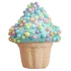 Outlet Christmas Forever ORN CANDY SPRINKLE CUPCAKE 3.5″ BLUE
