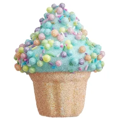 Outlet Christmas Forever ORN CANDY SPRINKLE CUPCAKE 3.5″ BLUE