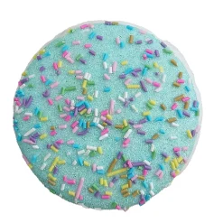 Best Christmas Forever ORN CANDY SPRINKLE MACAROON 3.5″ BLUE