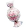 Online Christmas Forever ORN CANDY SPRINKLE SWEET 4″ PINK W/ GLITTER & LACE