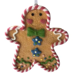 New Christmas Forever ORN GINGERBREAD BOY 3.5″ CLAY DOUGH