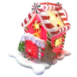 Discount Christmas Forever ORN GINGERBREAD HOUSE 3″ CLAY DOUGH