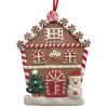Online Christmas Forever ORN GINGERBREAD HOUSE 4.5″ CLAY DOUGH