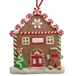 New Christmas Forever ORN GINGERBREAD HOUSE 4.6″ CLAY DOUGH