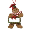 Discount Christmas Forever ORN GINGERBREAD MAN 4.7″ CLAY DOUGH