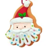 Hot Christmas Forever ORN GINGERBREAD SANTA RESIN 3″X4″