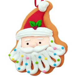 Hot Christmas Forever ORN GINGERBREAD SANTA RESIN 3″X4″