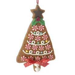 Hot Christmas Forever ORN GINGERBREAD TREE 4.9″ CLAY DOUGH