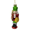 Best Christmas Forever ORN GLASS NUTCRAKER 4.5″ RED/GREEN