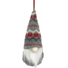 Best Christmas Forever ORN PLUSH GNOME 6″ W/ RED/ GRAY HAT