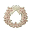 Best Christmas Forever ORN ROSEGOLD WREATH 5″ W/ CHAMPAGNE GLITTER