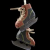 Outlet Christmas Forever ORN WINTER WOODEN ICE SKATES 2.5″ BLK/RED
