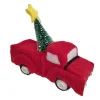 Outlet Christmas Forever ORN WOOL AUTO TRUCK 5.5″ WITH CHRISTMAS TREE