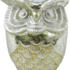 Hot Christmas Forever OWL 4.5″ ANTIQUE SILVER