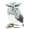 Best Christmas Forever OWL GRAY 6″ WOOLY W/ WHITE FAUX FUR