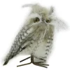 Best Christmas Forever OWL GRAY/WHITE 5.5″ 2 TONE STANDING