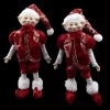 Sale Christmas Forever POSABLE ELF 10″ BOY/ GIRL RED/ WHITE OUTFIT 2 ASST.