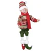 Christmas Forever POSABLE ELF BOY 18″ RED/WHITE/GREEN SWEATER