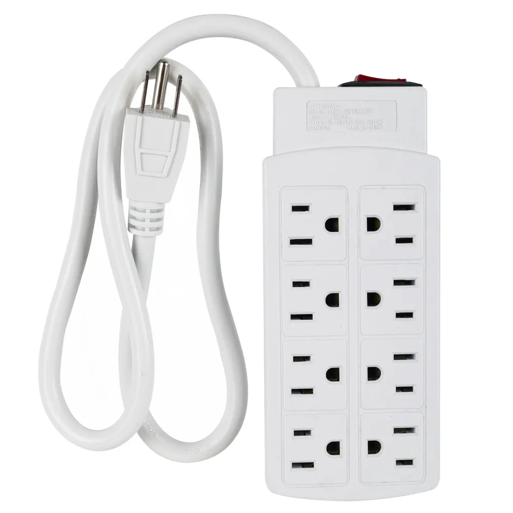 New Christmas Forever POWER BAR 8 OUTLET 125V/1875W