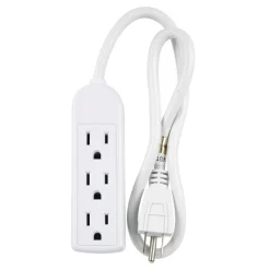 Clearance Christmas Forever POWER BAR 3 OUTLET 125V/1625W/13A 2FT CORD