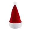 Clearance Christmas Forever SANTA HAT 15″ RED VELVET W/FLEECE BORDER