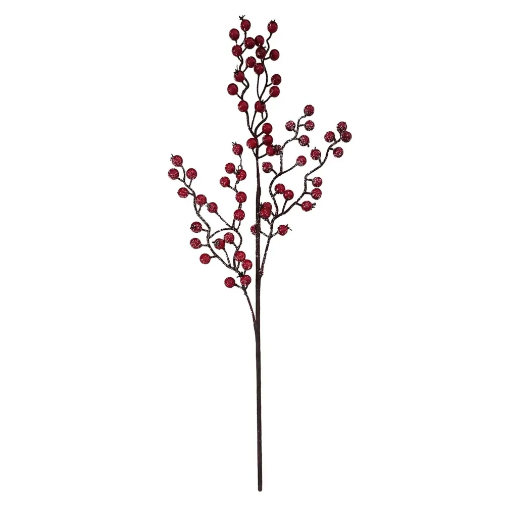 Best Christmas Forever SPRAY BERRY 26″ RED