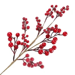 Best Christmas Forever SPRAY BERRY 20″ RED MIXED BERRIES