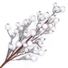 Best Christmas Forever SPRAY BERRY 28″ WHITE FROSTED