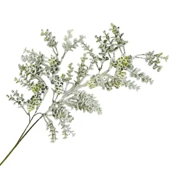 Christmas Forever SPRAY BOXWOOD 28.5″ GREEN SNOW/ GLITTER