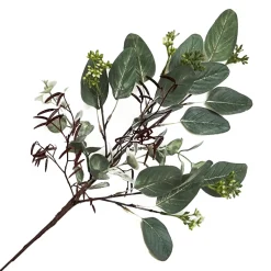 Clearance Christmas Forever SPRAY GRN LEAVES 15.5″ EUCALYPTUS W/ MIXED GREENERY