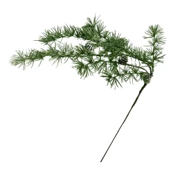 Best Christmas Forever SPRAY HANGING PINE FROSTED 29″ W/PINE CONES