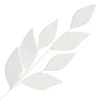 Online Christmas Forever SPRAY LEAVES FABRIC 26″ WOOL WHITE FROSTED
