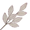 Sale Christmas Forever SPRAY LEAVES HOLLY 30″ SAGE GREEN VELVET W/GOLD BERRY
