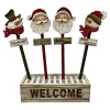 Hot Christmas Forever STAKE WOODEN DSP SANTA/SNOWMAN 12″ W/DISPLAY BOX 4 ASSTD.