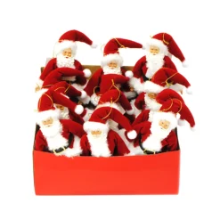 Online Christmas Forever STANDING SANTA 07″ ORN RED/WHITE 12PCS IN DISPLAY BOX