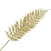 Sale Christmas Forever STEM FERN FANCY 32″ CHAMPAGNE GLITTER