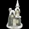Sale Christmas Forever STONE LOOK CHURCH 14.5″ GRAY W/ LED LIGHTS