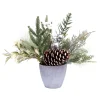Clearance Christmas Forever TABLE PIECE 14″ W/SNOW BERRY