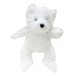 Sale Christmas Forever TEDDY BEAR PLUSH 9.5″ WHITE